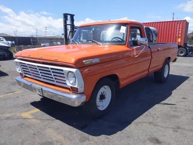 1969 FORD F250 Camper Special